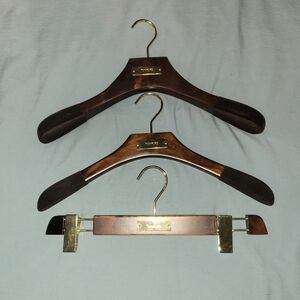 Tom Ford Brown and Gold Hangers Set